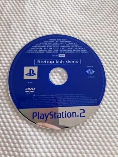 Fireitup Kids Demo PlayStation2 Ps2 Games Original
