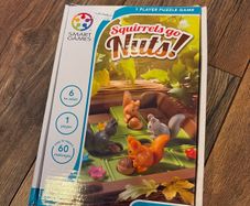 SmartGames Squirrels Go Nuts! Kids Puzzle Game (Ages 6+)