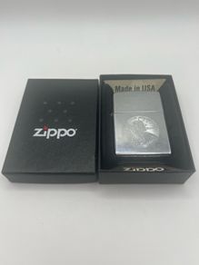 Zippo lighter 2005  commentating The Moon Landing