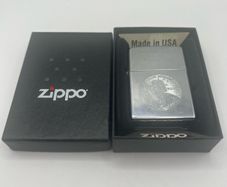 Zippo lighter 2005  commentating The Moon Landing