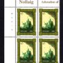 2000 Ireland Christmas Commemorative Stamps Plate Block 1B1B1B1B1B Mint Never Hinged (MNH) Image 4