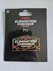 WWE wrestling Elimination Chamber pin