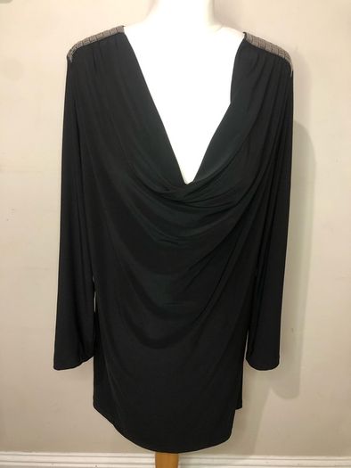 Glamorosa black blouse (size 22)