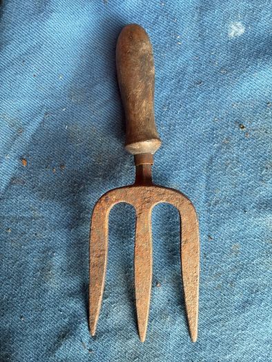 Vintage garden fork
