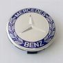75 mm Mercedes wheel Caps 4pcs Light Blue Image 2
