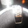Gents Designer 18ct White Gold Filled Ring Image 5