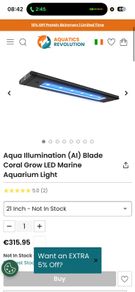 Ai coral grow 21 inch