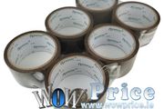 40113 48mm - 40m Brown Tape 6 Rolls