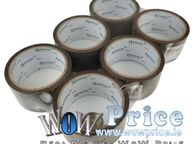 main image for ad 40113 48mm - 40m Brown Tape 6 Rolls