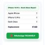 IPhone 13 Pro 128GB Grey - Works pefect but has broken back glass Image 6