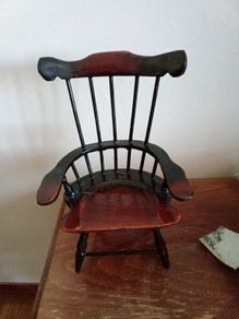 vintage miniature chair