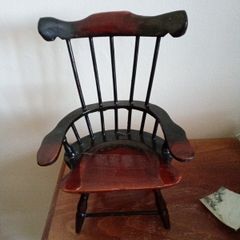 vintage miniature chair