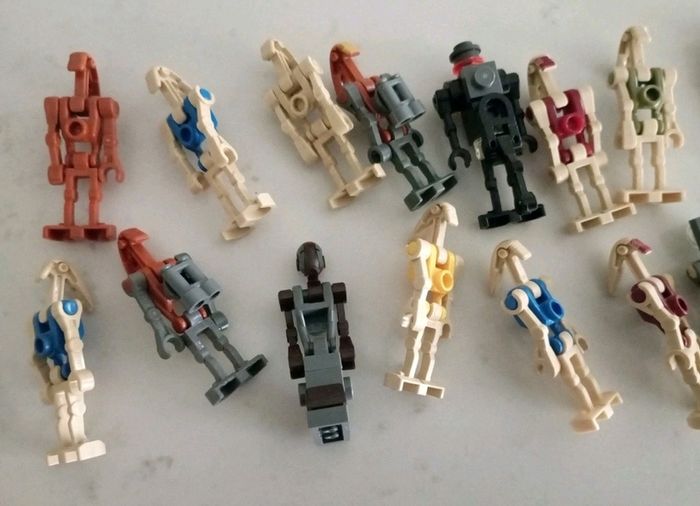 Lego star wars minifigure droid bundle
