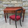Victorian Mahogany Writing Table. Image 5