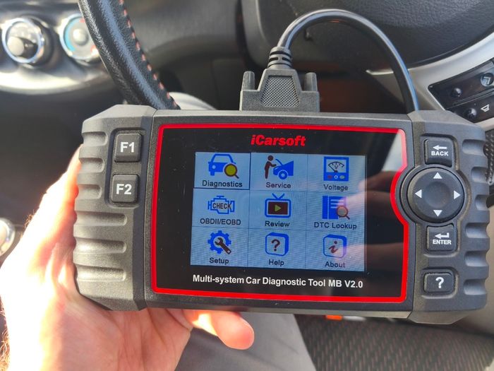 iCarsoft MB V2.0 Mercedes-Benz Diagnostic Scanner / OBD Tool