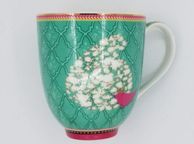 main image for ad YourtheDish Gift Bird Coffee Mug - Turquoise