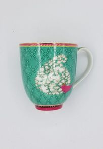 YourtheDish Gift Bird Coffee Mug - Turquoise