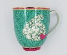 YourtheDish Gift Bird Coffee Mug - Turquoise