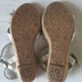 girls silver sandals Image 3