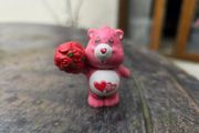 Lots of Heart Love Bear Carebear Mini Figure 1983-1984 Kenner A.G.C.