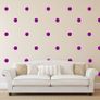 Polka Dot Stickers, Removable Wallpaper, Gold Pattern Decals, Wallpaper decal, Confetti Decals, Nursery Decor, Nursery Decals Image 5