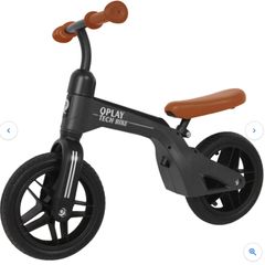 Balance Bike 10 Inch QPlay Tech Balance Bike Black