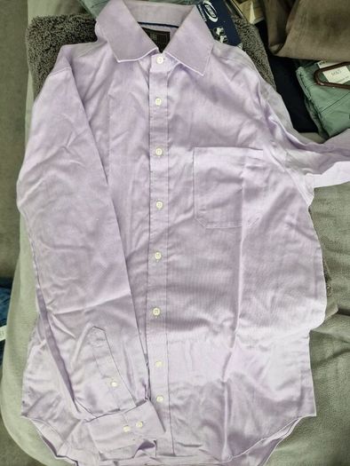 Marks and Spencers Collection Mens Shirt 15.5 Collar Regular Fit