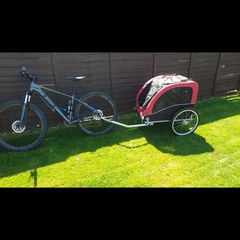 dog bike trailer
