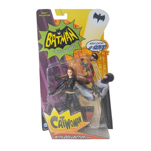 Batman Classic TV Series The Joker  Catwoman Mattel Action Figure 2013