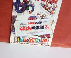 Curly Wurly Poster Ireland Happy Memories