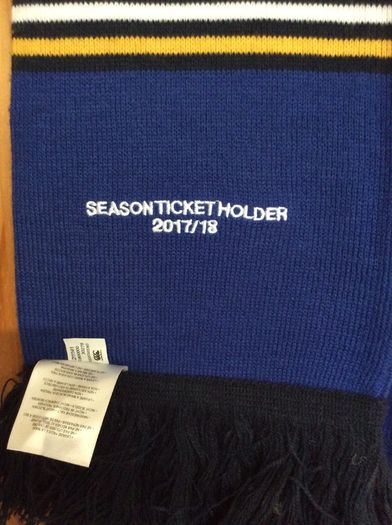 Leinster Rugby. Official Scarfs.Issued To Leinster Rugby Season Ticket Holders.High Quality Items.