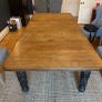 1850s Oak Table 9ft x 4ft Oak Table Image 2
