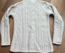 Aran Merino Wool Jumper S