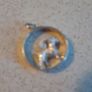 Sterling silver Vintage Round Chunky Pendant cut out design Aries the Ram Zodiac sign Image 5