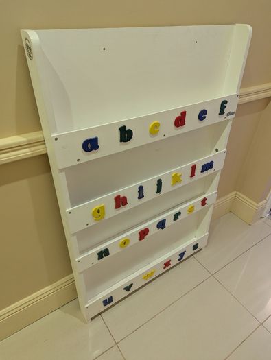 childrens bookcase - tidybooks alphabet