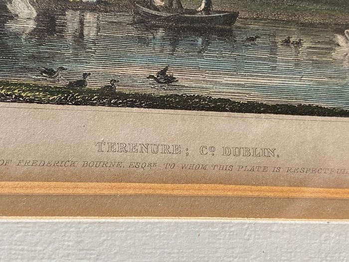 Antique print of Terenure Dublin 6