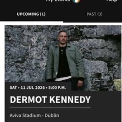 Dermot Kennedy Front Standing!
