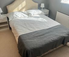 Double bed and mattress