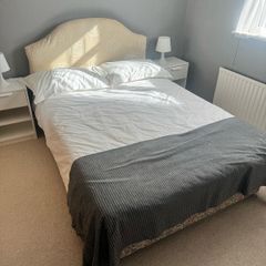Double bed and mattress