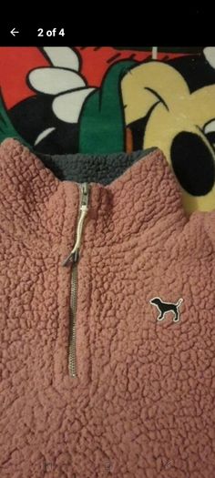 Victoria's secret pink fleece top