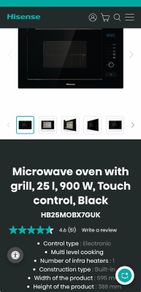 Built in microwave