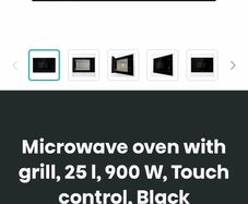 Built in microwave