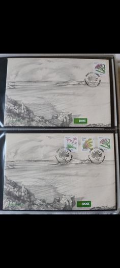 stamps first day covers in anpost albums
