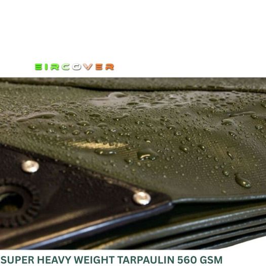 Super Heavy Weight Tarpaulin 5m x 8m  560 gsm PVC