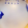 Beautiful crystal globe original Bohemian crystal 21cm tall boxed Image 3