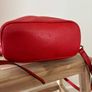 Coach pebble leather red backpack Image 4