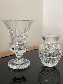 Crystal Galway vase