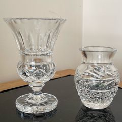 Crystal Galway vase