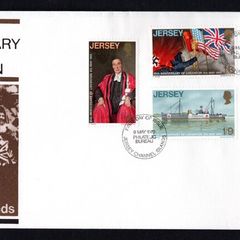 1970 Jersey 25th Anniversary of Liberation Commemorative Stamps First Day Cover (FDC)
