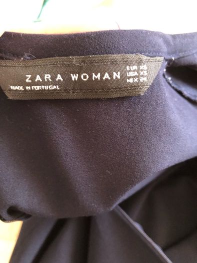 Zara navy top - sz 12